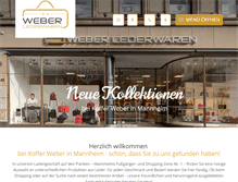 Tablet Screenshot of mein-koffer-shop.de